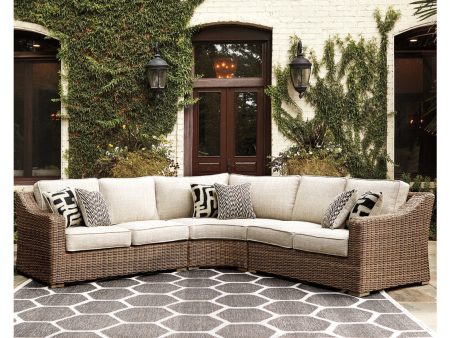 Beachcroft Beige 3-Piece Outdoor Seating Set Online