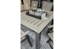 MOUNT VALLEY Driftwood Black Outdoor Dining Table Online Sale