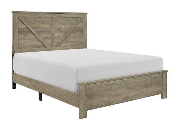 Avenue Rustic Full Panel Bed Online now