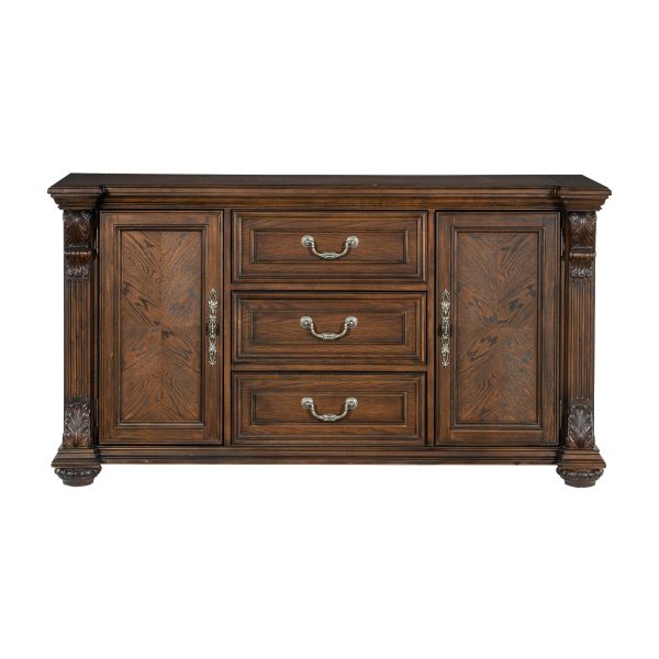 Bergen Dark Oak Buffet For Cheap