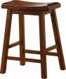 Durant Chestnut Wooden Counter Height Stools, Set of 2 Supply