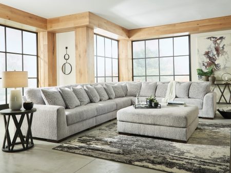 Regent Park Pewter 6-Piece Sectional Online Hot Sale