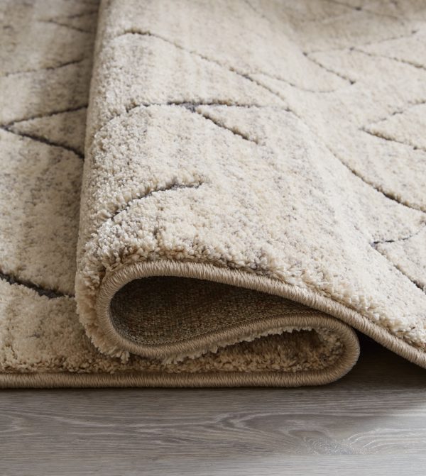 Ashbertly Gray Cream Medium Rug Hot on Sale