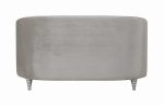 Avonlea Sloped Arm Tufted Loveseat Gray Online now