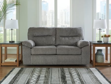 Bindura Mineral Glider Loveseat Cheap