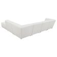 Sunny 6-Piece Upholstered Sectional Natural For Sale