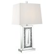 Ayelet Table Lamp with Square Shade White Mirror Online