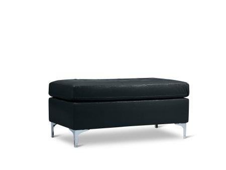 Barrington New Black Ottoman For Cheap