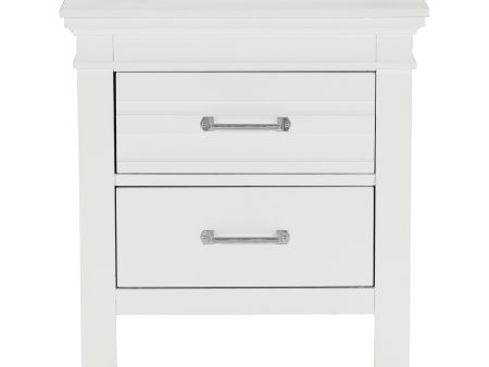 Blaire Farm White Nightstand on Sale