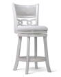 Savor White Swivel Counter Chair, Set of 2 Online now