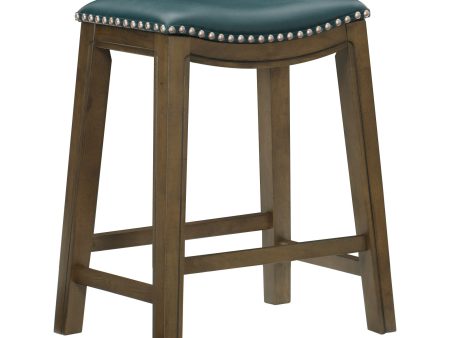 Ordway Green Brown Counter Height Stool, Green Online now