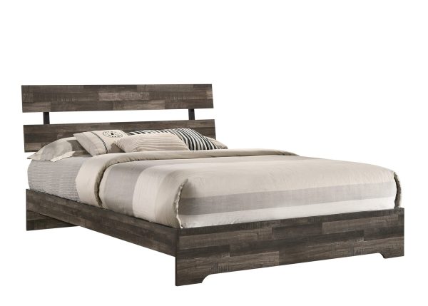 Atticus Brown King Platform Bed Fashion