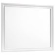 Barzini White Rectangle Dresser Mirror For Discount