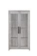 Alejo Gray Driftwood 2-Door Tall Cabinet Discount