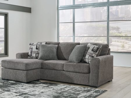 Gardiner Pewter Reversible Sofa Chaise Online Sale