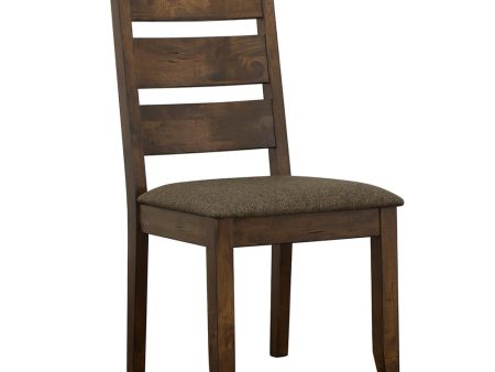 Alston Knotty Nutmeg Gray Ladder Back Dining Side Chairs, Set of 2 Cheap