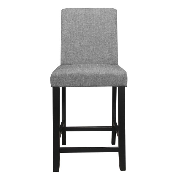 Adina Gray Counter Height Chair, Set of 2 For Discount