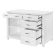 Blanche White Credenza Cheap