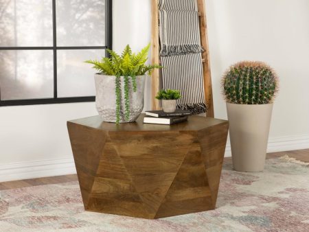 Zalika Natural Hexagonal Coffee Table Online