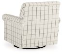 Davinca Charcoal Swivel Glider Accent Chair on Sale