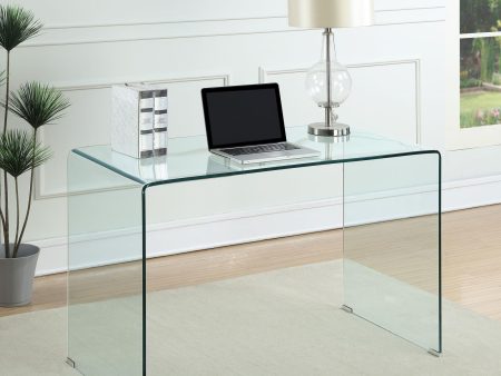 Highsmith Clear Glass Writing Desk Online