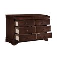 Abbeville Cherry Dresser, Two Hidden Drawers For Discount