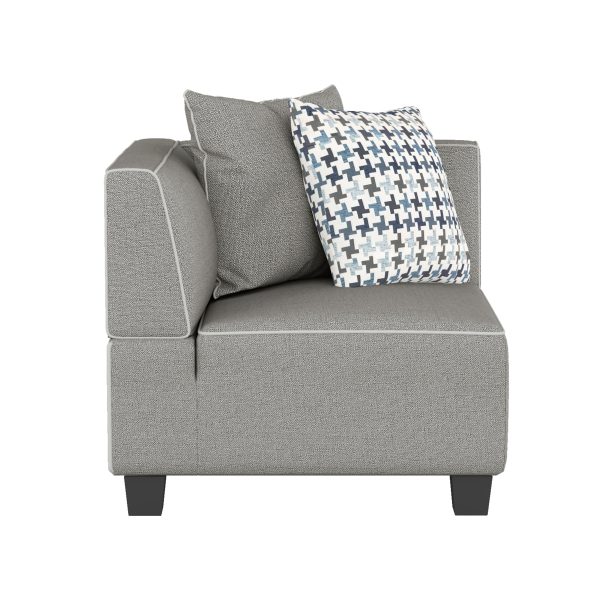 Jayilin Gray 4-Piece Modular Sectional Sale