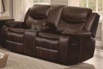 Bastrop Brown Reclining Loveseat Online Sale