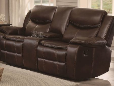 Bastrop Brown Reclining Loveseat Online Sale