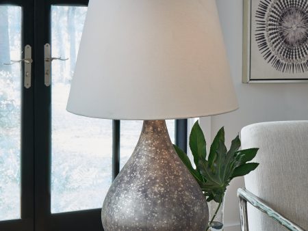 Bluacy Antique Gray Table Lamp on Sale