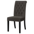 Alana Upholstered Tufted Side Chairs with Nailhead Trim, Set of 2 Discount