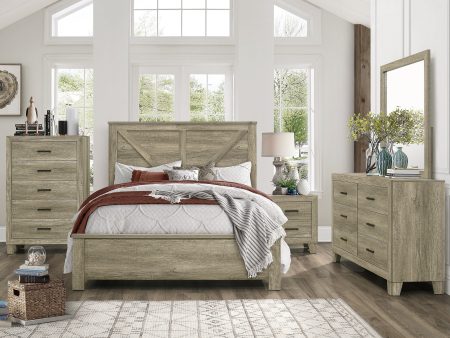 Avenue Rustic Panel Bedroom Set on Sale