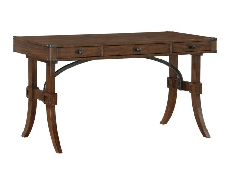 Frazier Park Brown Cherry Writing Desk Supply