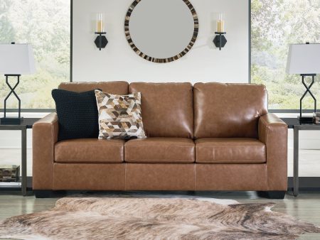 Bolsena Caramel Sofa For Discount