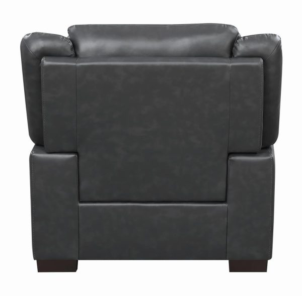 Arabella Gray Pillow Top Upholstered Chair Online now