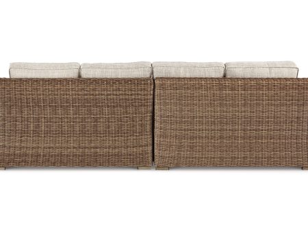 Beachcroft Beige Left-Arm Facing Loveseat Right-Arm Facing Loveseat For Cheap