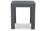 Amora Charcoal Gray Outdoor End Table For Sale