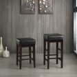 Pittsville Black Espresso Counter Height Stool, Set of 2 on Sale