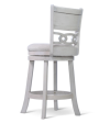 Savor White Swivel Counter Chair, Set of 2 Online now