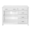 Blanche White Credenza Cheap