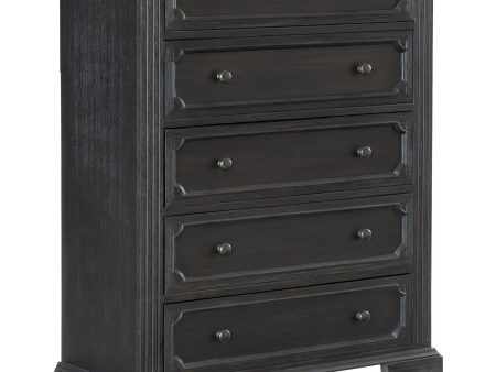 Bolingbrook Wire-Brushed Charcoal Chest For Cheap