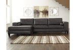 Nokomis Charcoal 2-Piece LAF Chaise Sectional Online now