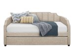 Aisha Beige Daybed with Trundle Online Sale