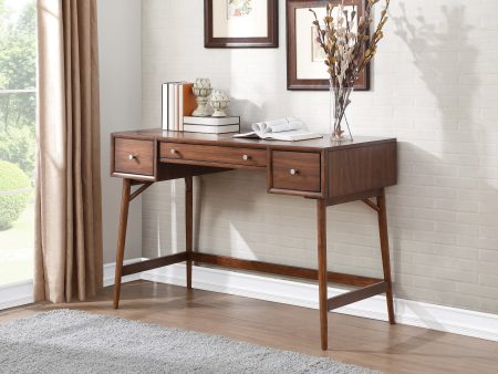 Frolic Brown Counter Height Writing Desk For Sale