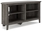 Arlenbry Gray Corner TV Stand For Sale