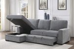 Morelia Gray LAF Storage Sleeper Sofa Chaise Sale