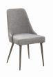 Alan Gray Upholstered Dining Chairs, Set of 2 Discount