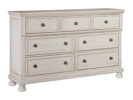 Bethel Wire Brushed White Dresser Online Hot Sale