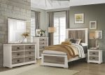 Arcadia White Weathered Gray Nightstand For Cheap