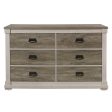 Arcadia White Weathered Gray Dresser Fashion